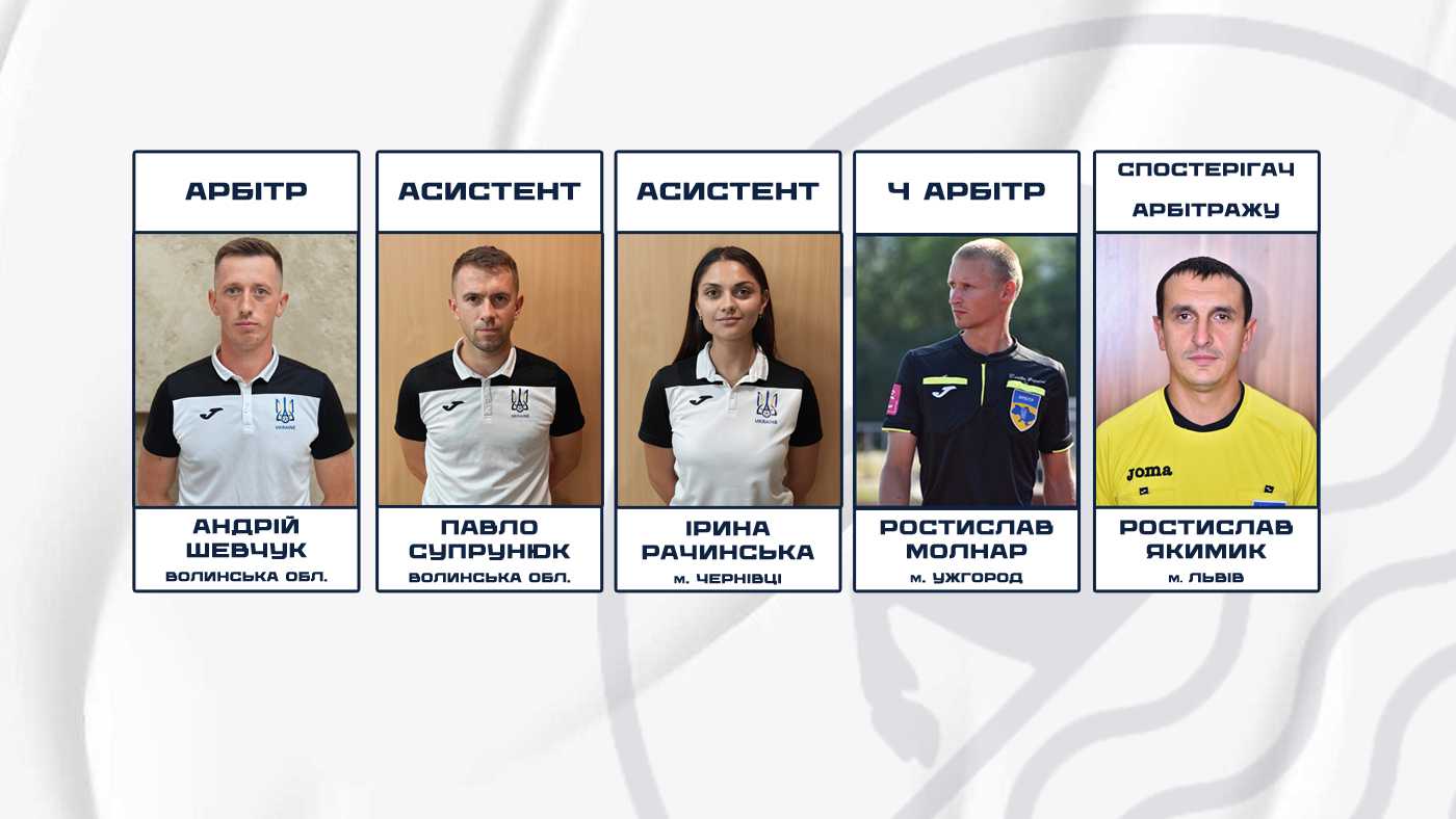 "Медея" – "Дністер": призначено бригаду арбітрів